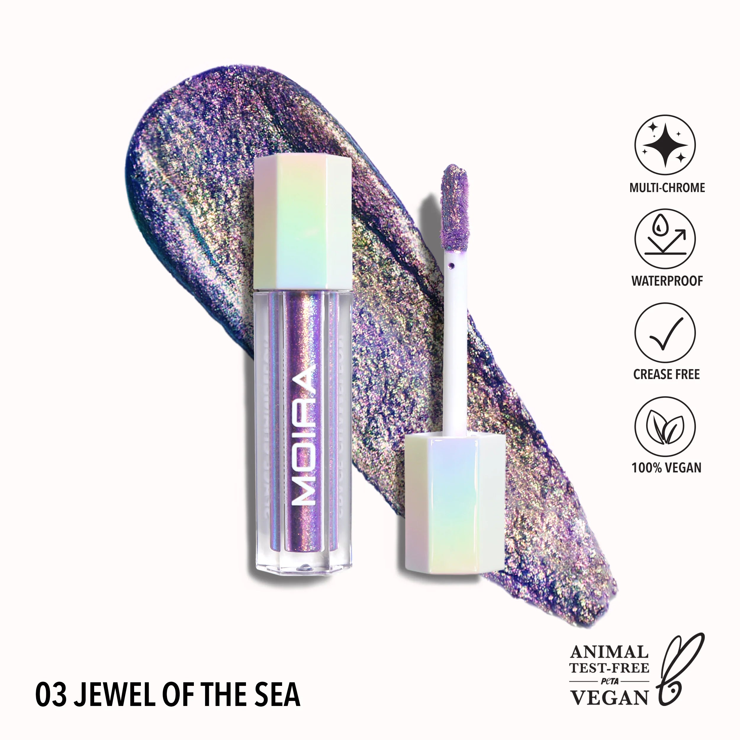 Moira Beauty - Space Chameleon Multichrome Shadow Jewel Of The Sea