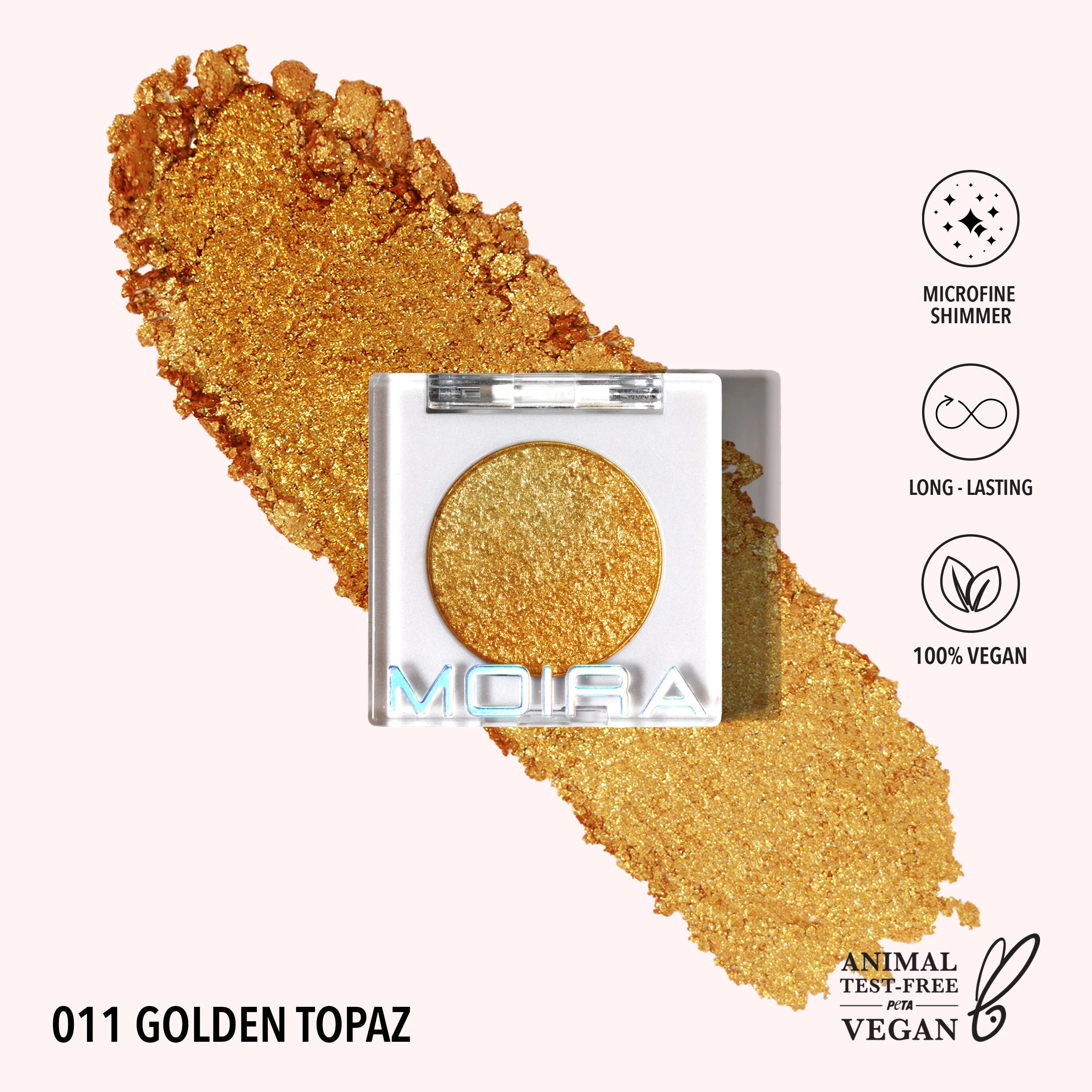 Moira Beauty - Chroma Light Shadow Golden Topaz