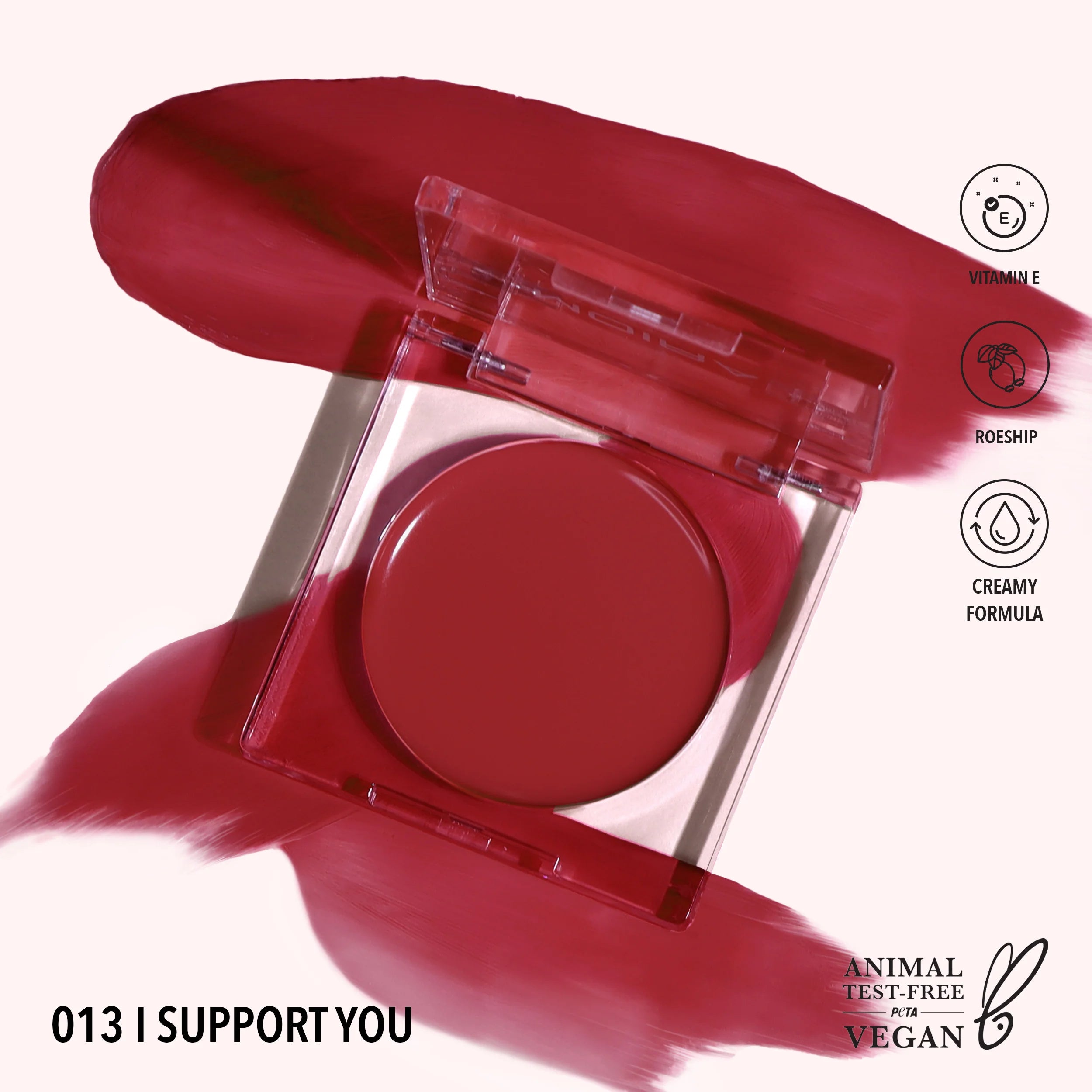 Moira Beauty - Loveheat Cream Blush I Support You