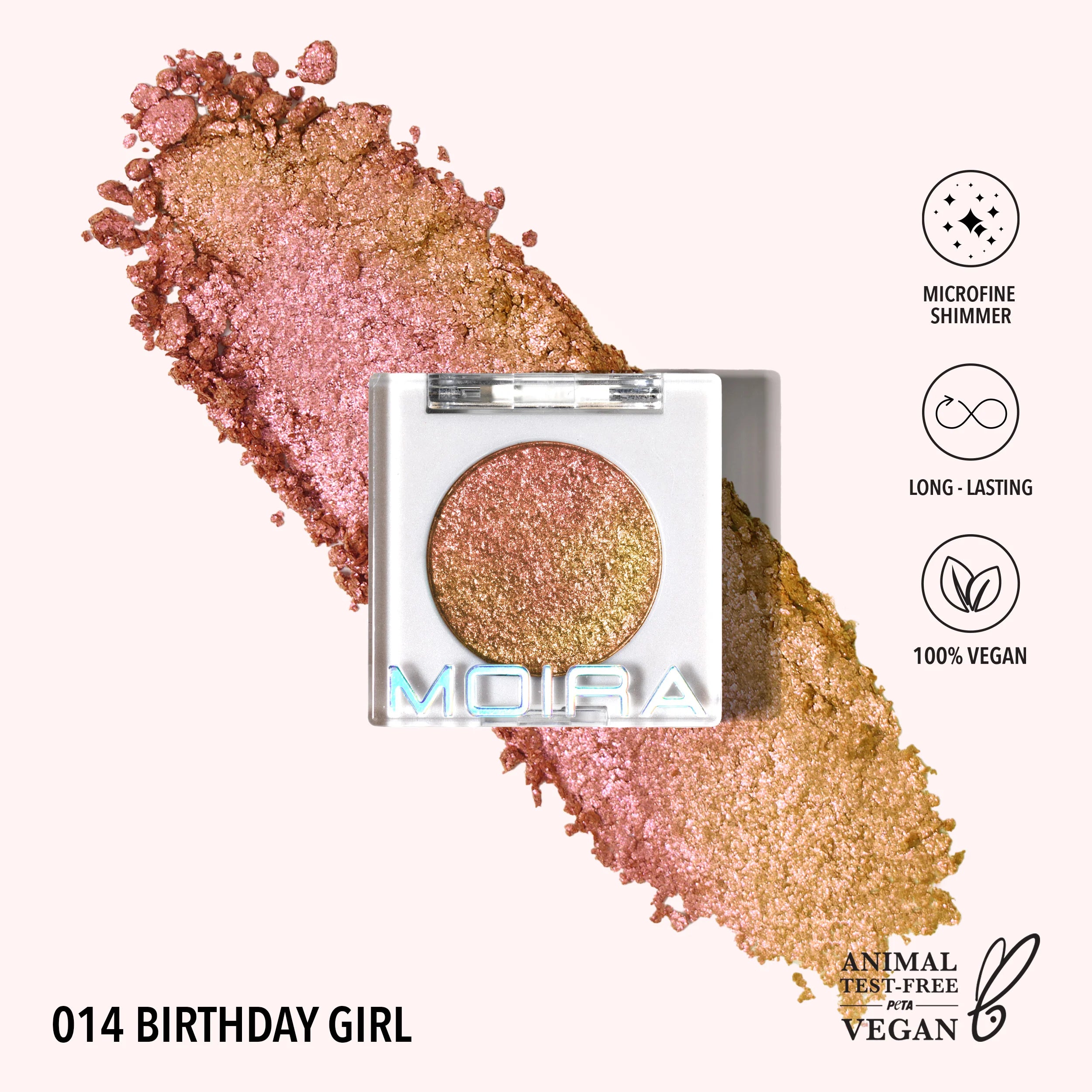 Moira Beauty - Chroma Light Shadow Birthday Girl