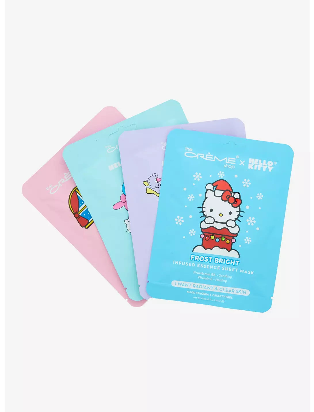 The Creme Shop - Hello Kitty And Friends Hello Holidays Essence Sheet Mask Set