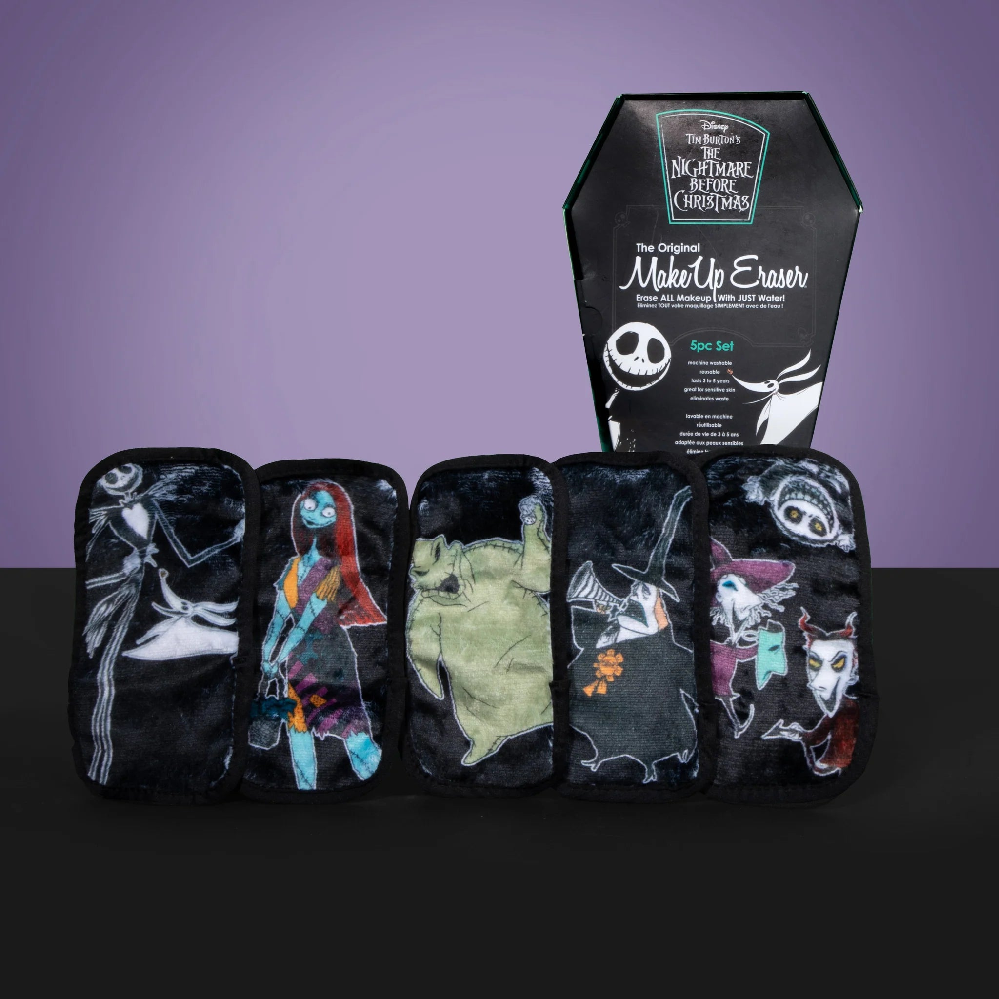 MakeUp Eraser - Nightmare Before Christmas 5pc Mini Set