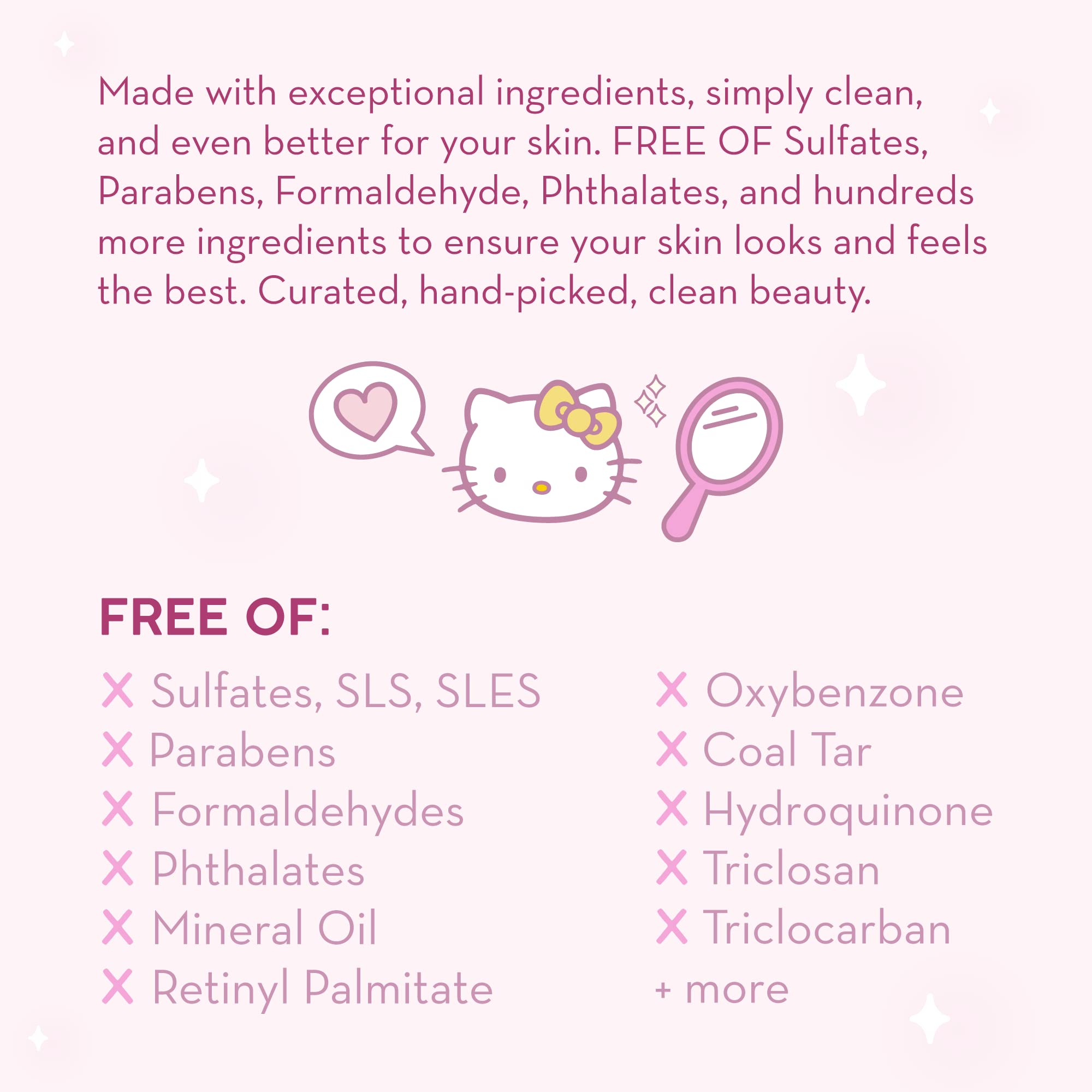 The Creme Shop - Hello Kitty Pink Water Crème - Klean Beauty