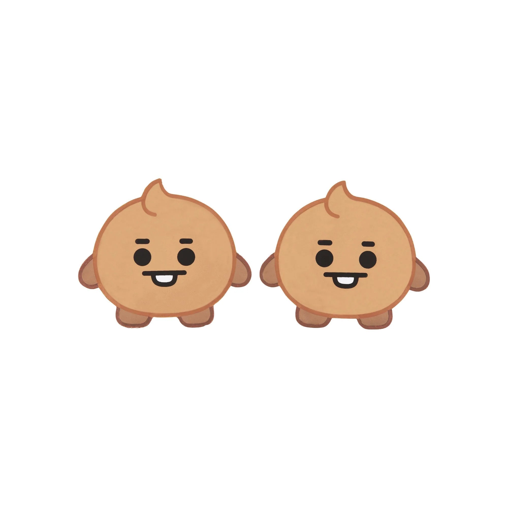 The Creme Shop - BT21 BABY: Stuck On U Hair Grips - Shooky