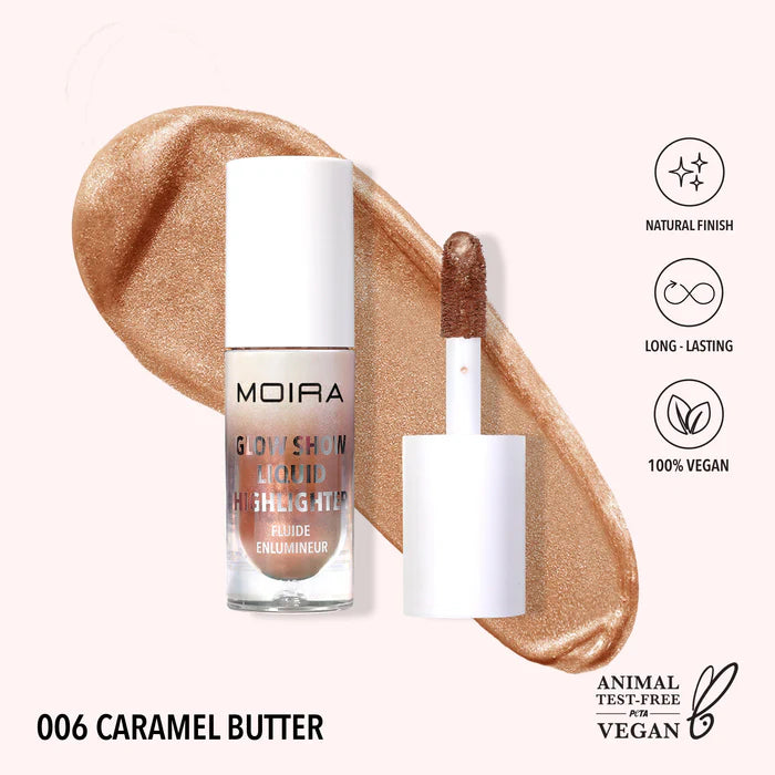 Moira Beauty - Glow Show Liquid Highlighter Caramel Butter