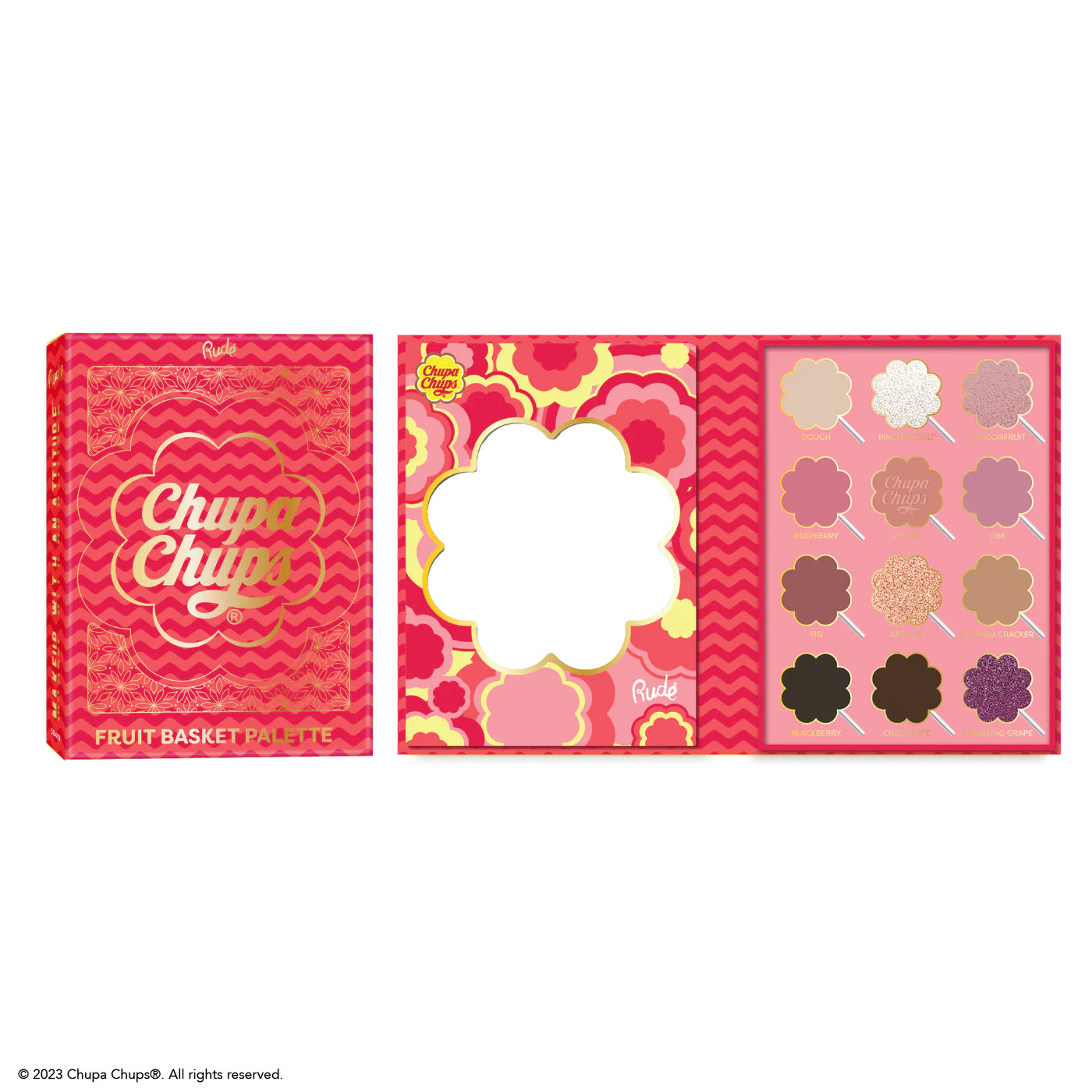 Rude Cosmetics - Chupa Chups Fruit Basket Color Palette