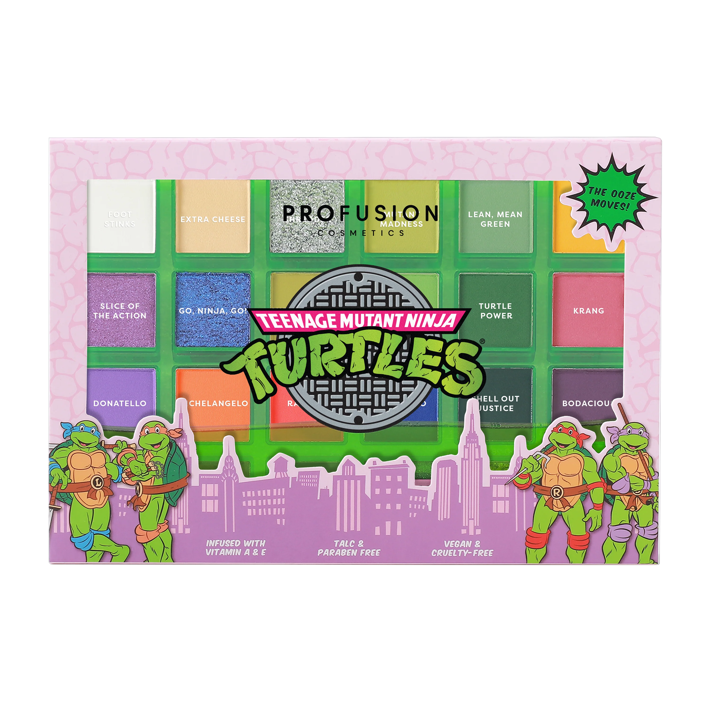 Profusion - Teenage Mutant Ninja Turtles 24 Shade Palette