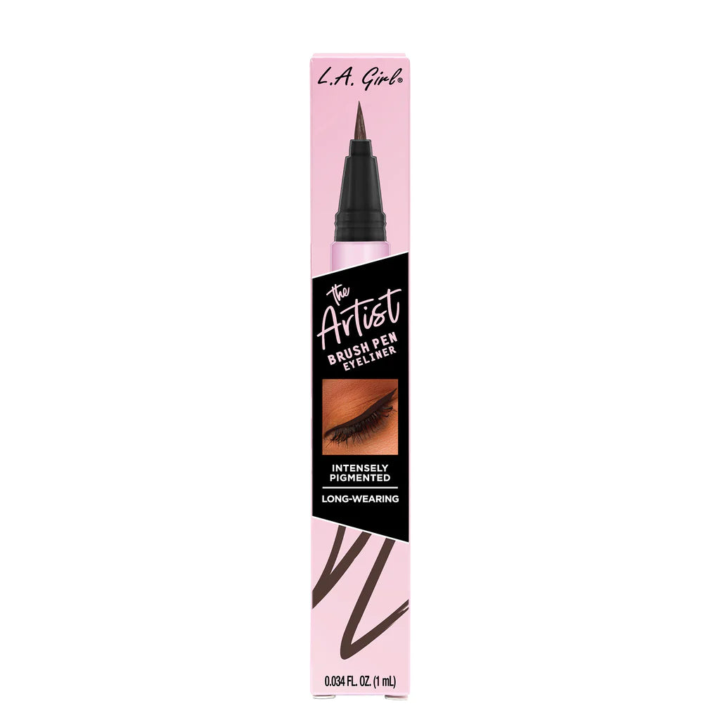 L.A. Girl - The Artist Brush Pen Eyeliner Chocolate Brown