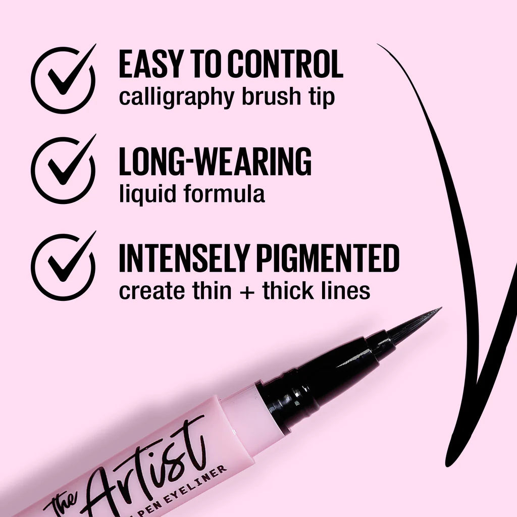 L.A. Girl - The Artist Brush Pen Eyeliner Chocolate Brown