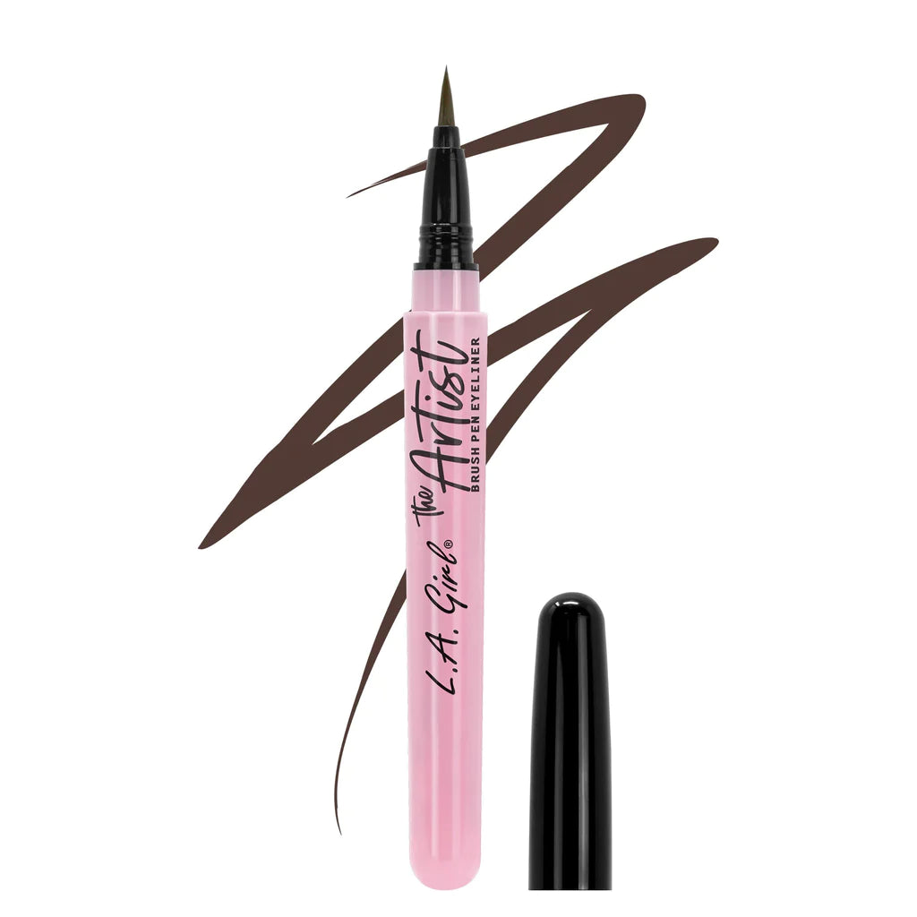 L.A. Girl - The Artist Brush Pen Eyeliner Chocolate Brown