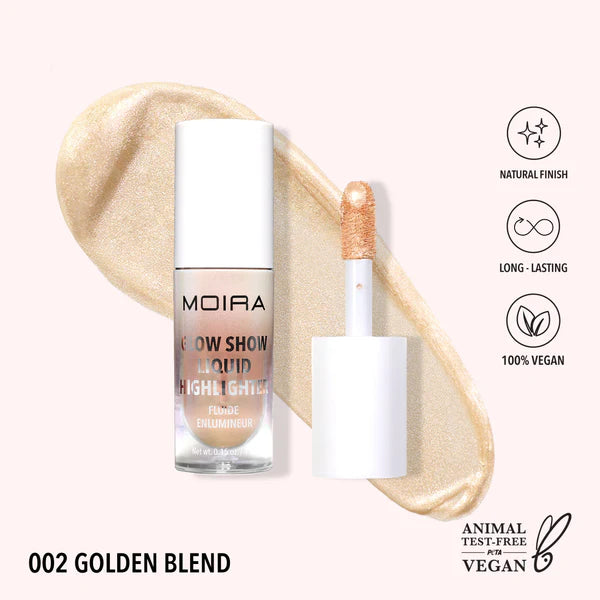 Moira Beauty - Glow Show Liquid Highlighter Golden Blend