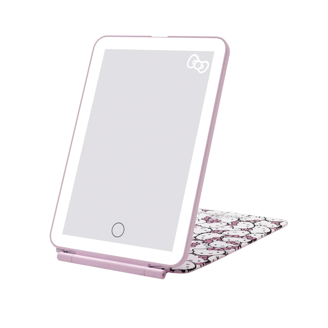 Impressions Vanity - Hello Kitty Touch Pad Mini Tri-Tone LED Makeup Mirror White/Pink