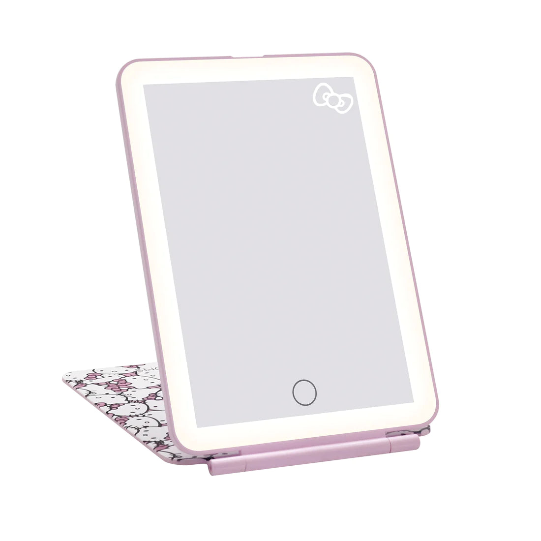 Impressions Vanity - Hello Kitty Touch Pad Mini Tri-Tone LED Makeup Mirror White/Pink