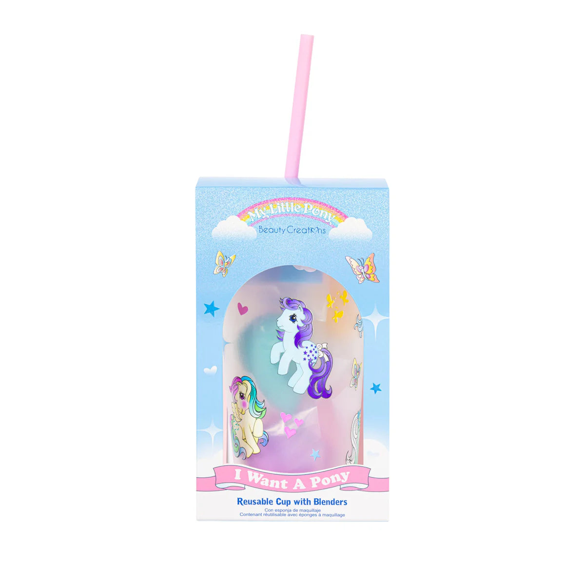 Beauty Creations X My Little Pony I Want A Pony Reusable Cup With Blenders