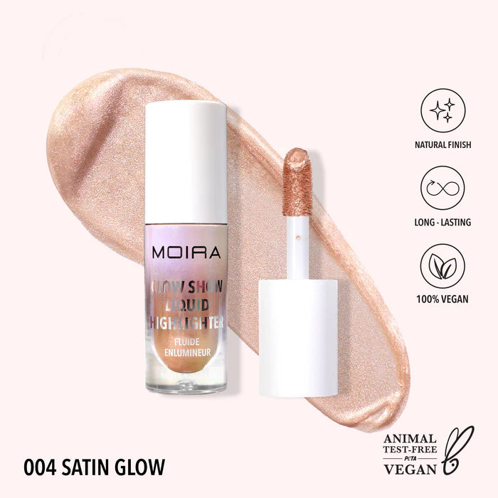 Moira Beauty - Glow Show Liquid Highlighter Satin Glow