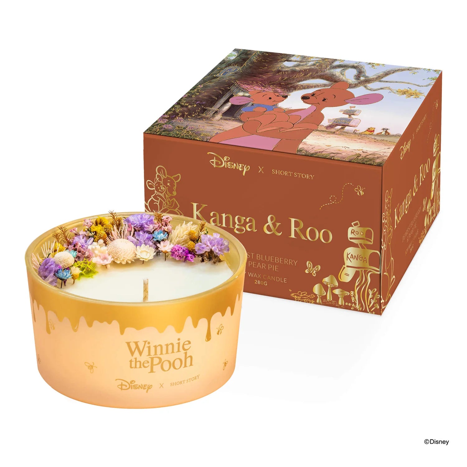 Short Story - Disney Winnie The Pooh Kanga & Roo Candle