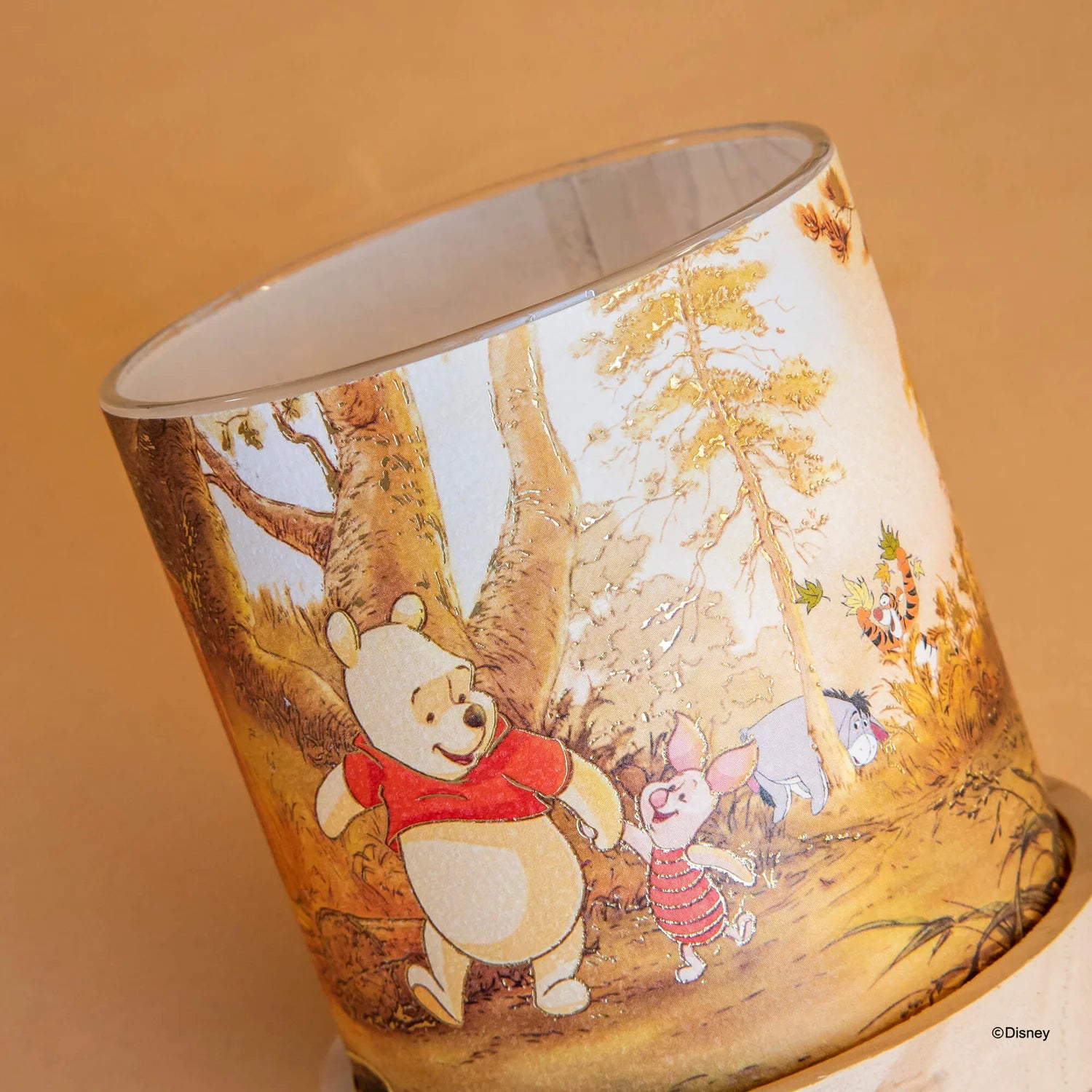 Short Story - Disney Winnie The Pooh Mini Glass Lantern Pooh & Piglet II