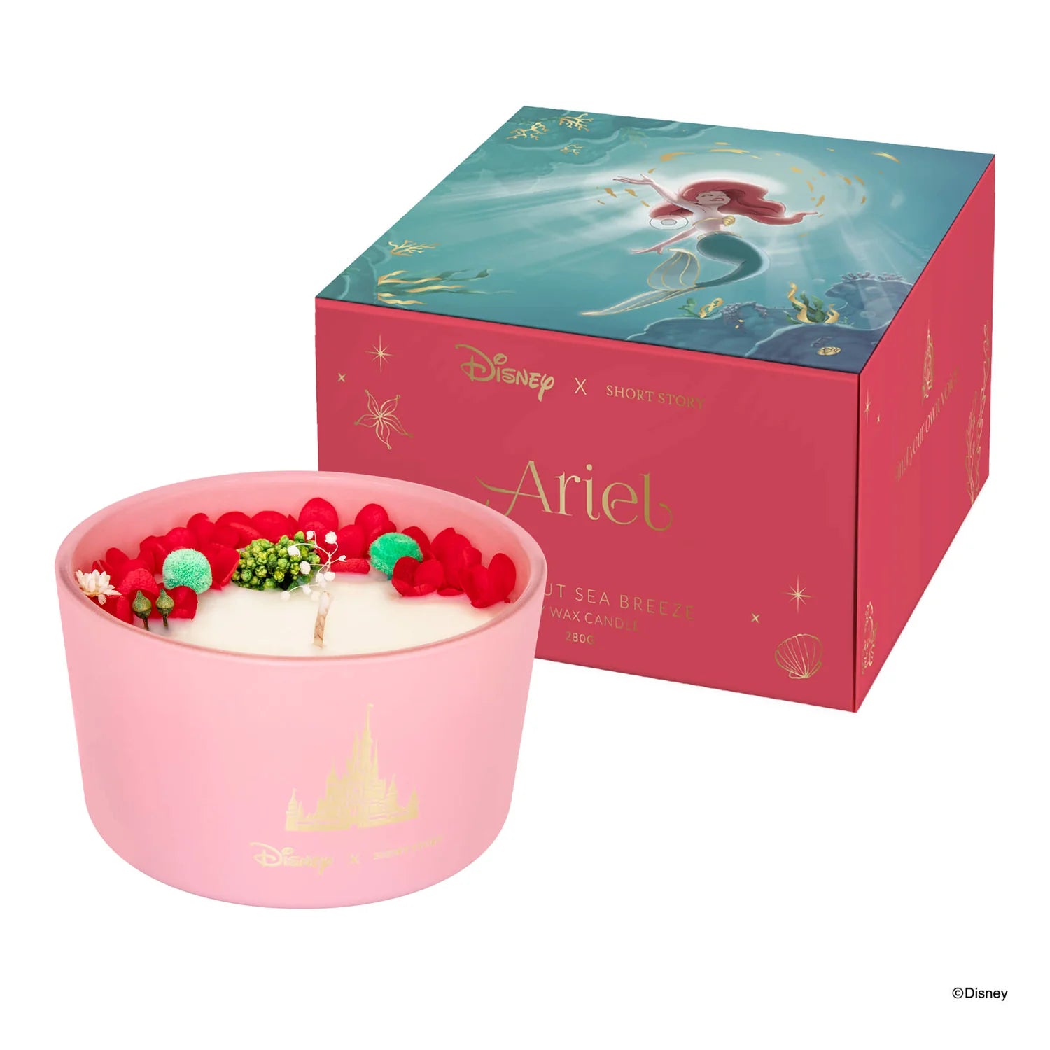 Short Story - Disney Candle Little Mermaid Ariel