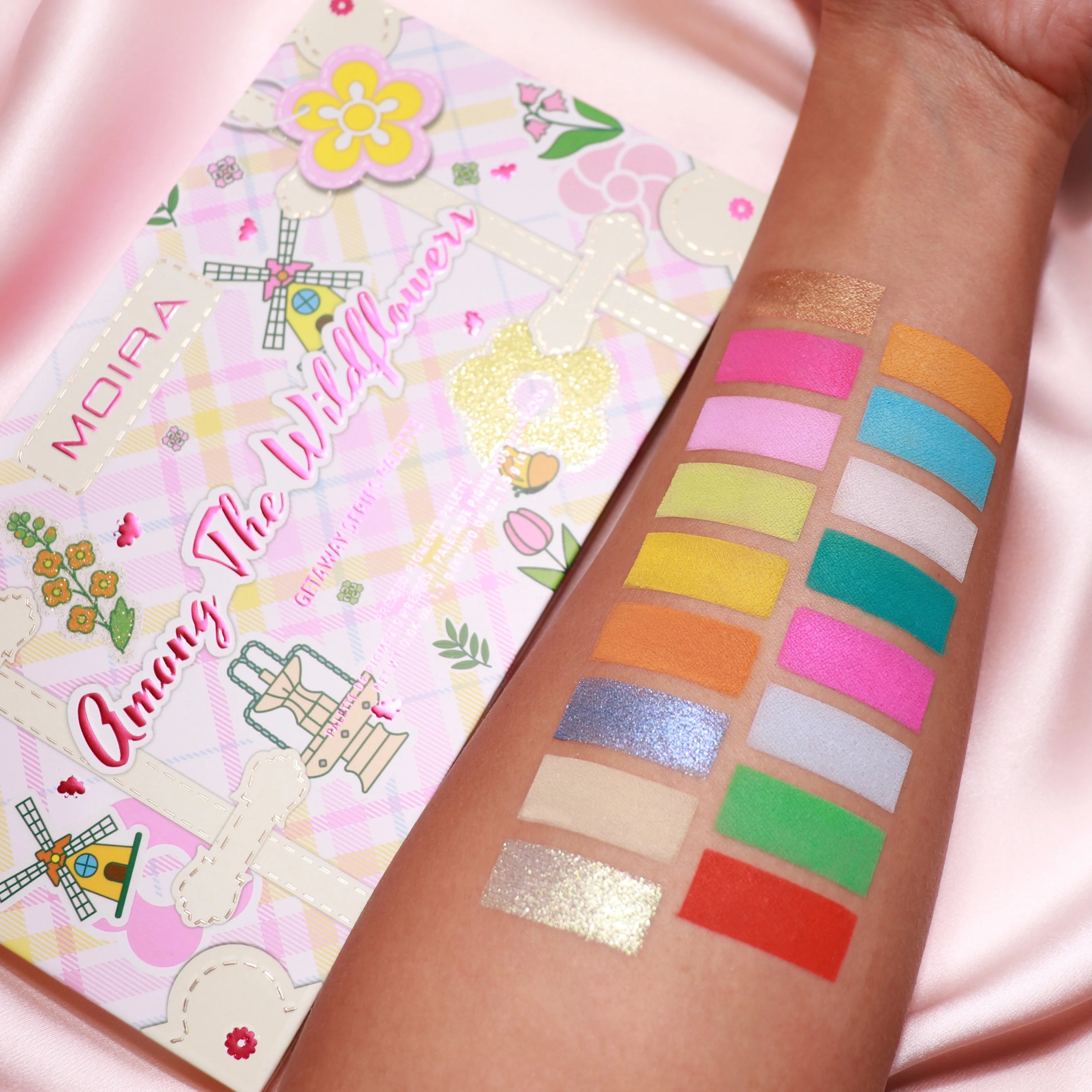 Moira Beauty - Among the Wildflowers Palette