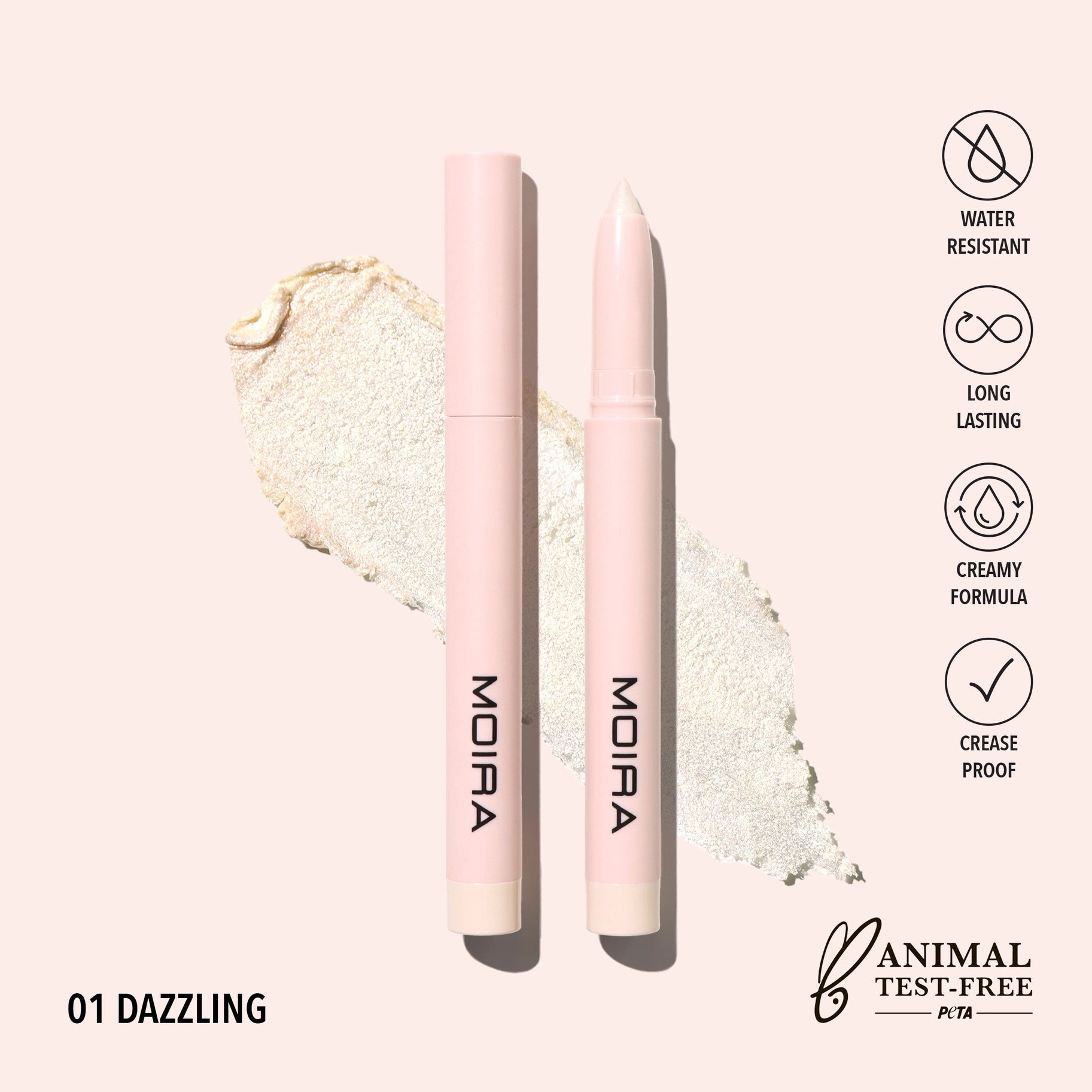 Moira Beauty - At Glance Stick Shadow Dazzling