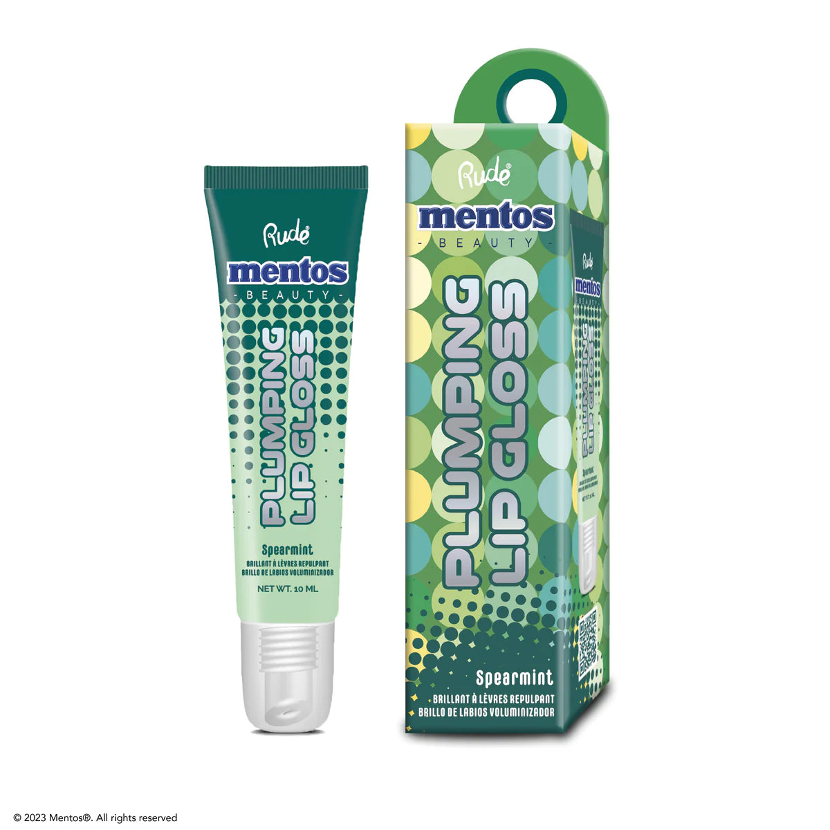 Rude Cosmetics - Mentos Plumping Lip Gloss Spearmint