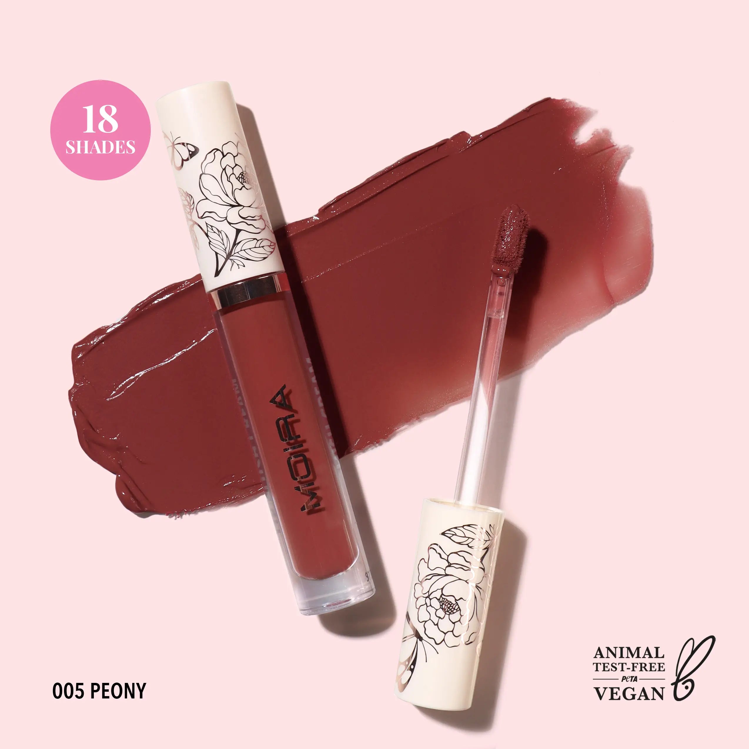 Moira Beauty - Lip Plush Cream Peony