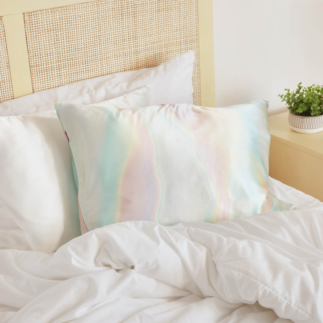 Kitsch - Satin Pillowcase - Aura