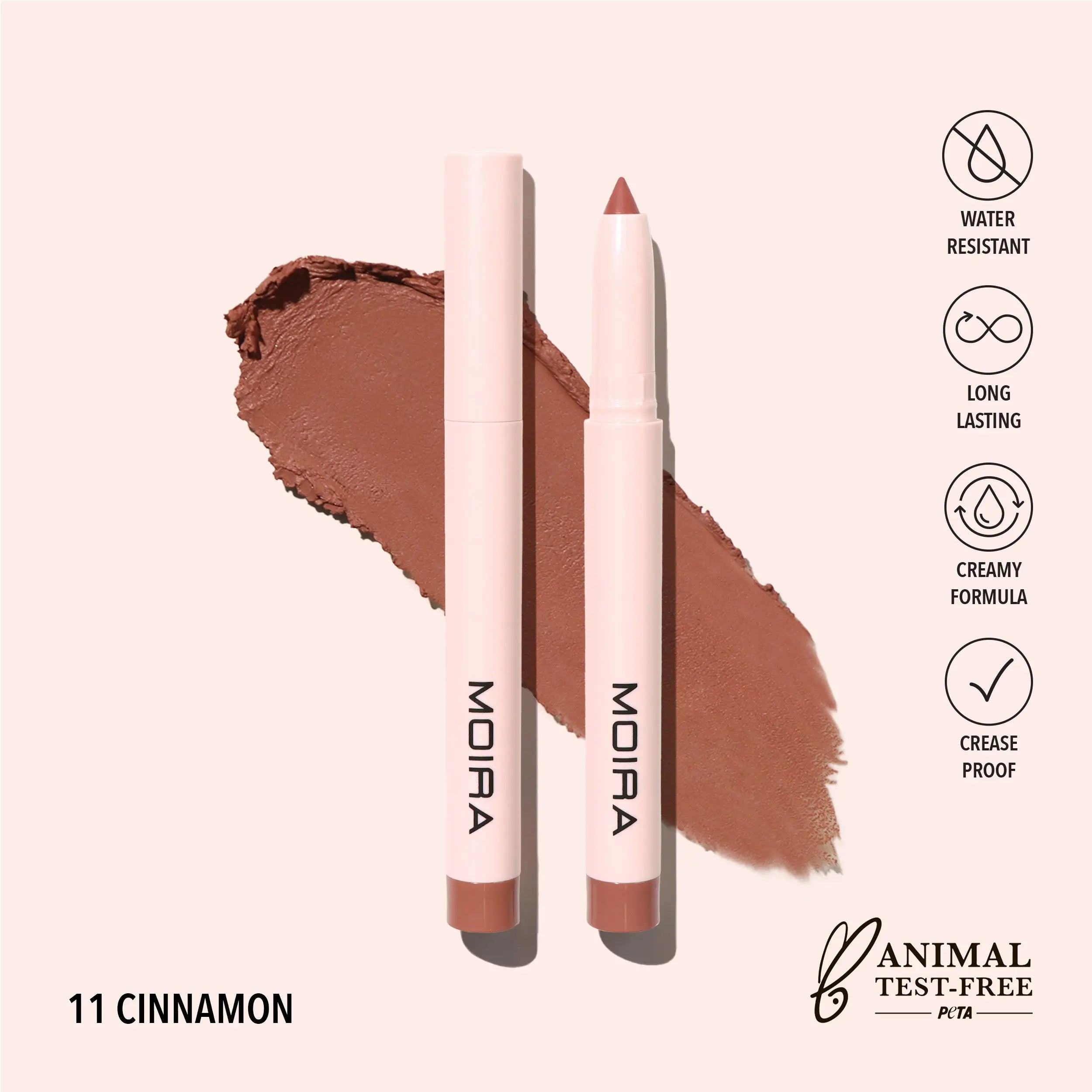 Moira Beauty - At Glance Stick Shadow Cinnamon