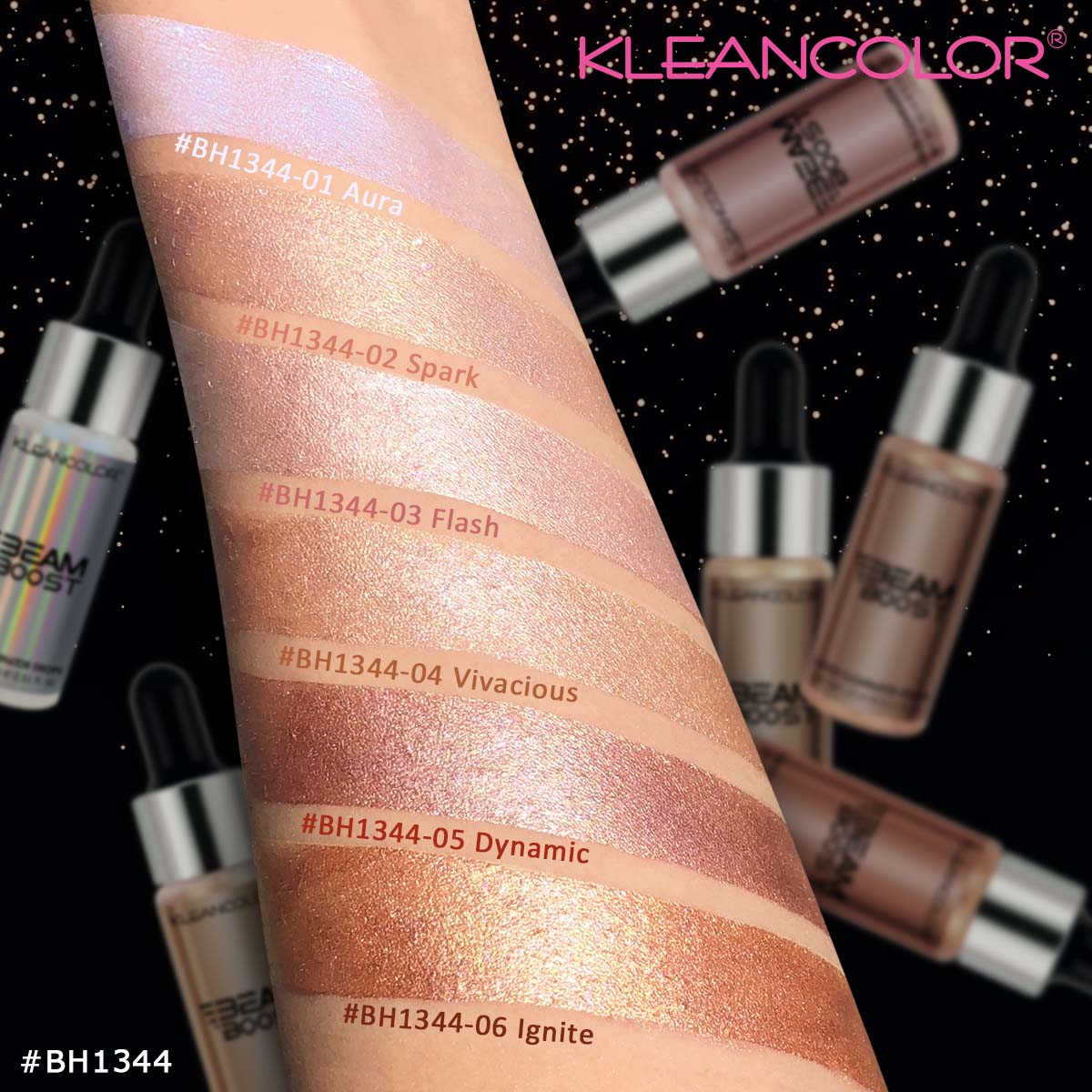 Kleancolor - Beam Boost Liquid Illuminator Drops Aura