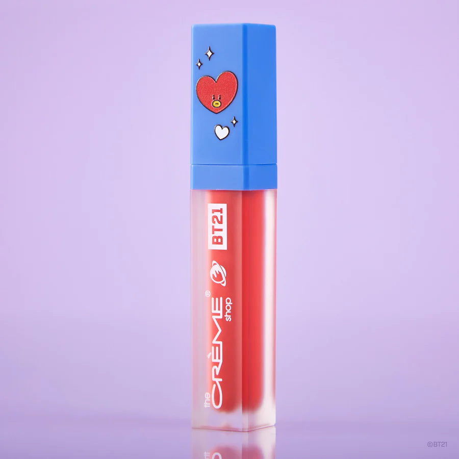 The Creme Shop - BT21 Universtain Lip Tint Curiously Coral