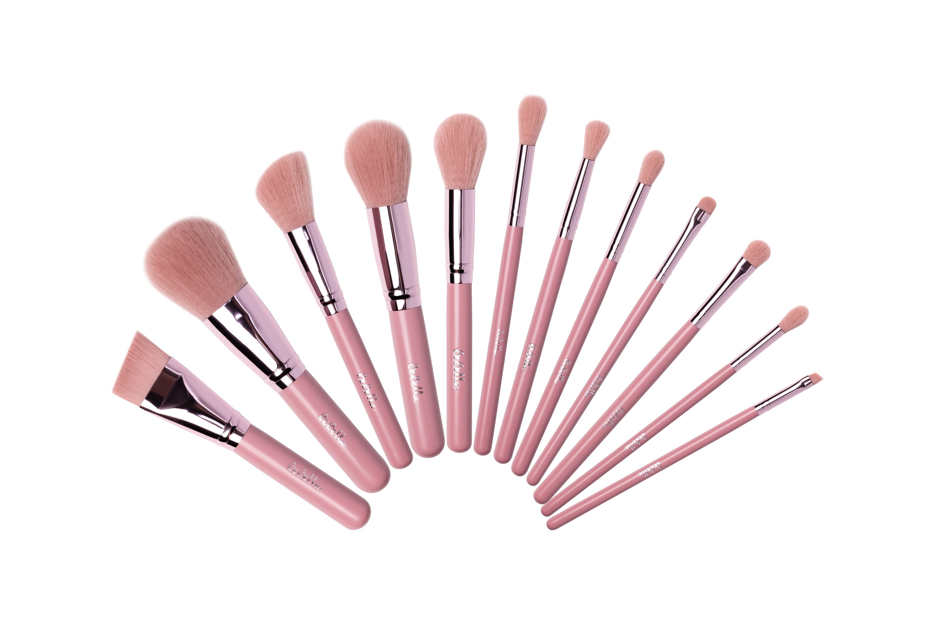 BeBella Cosmetics - The Ideal 12pc Brush Set