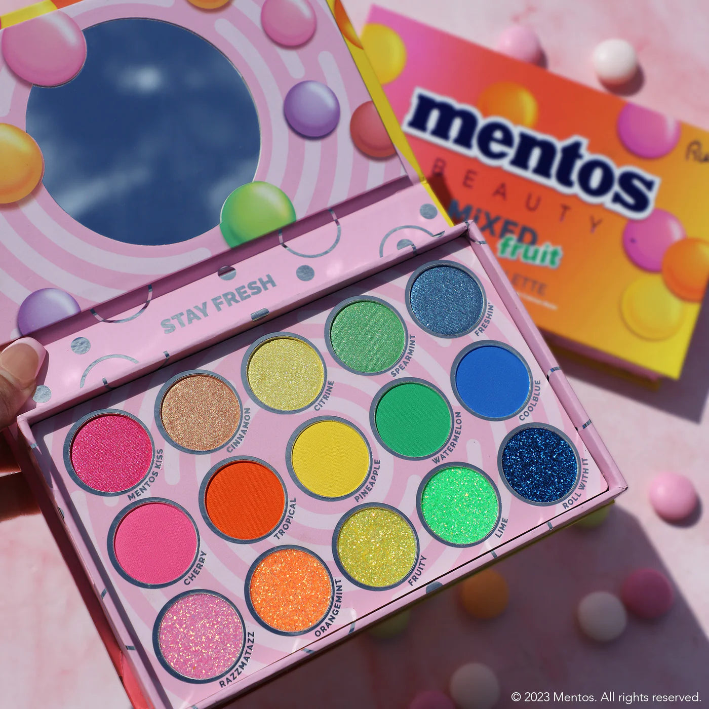 Rude Cosmetics - Mentos Mixed Fruit Neon Palette