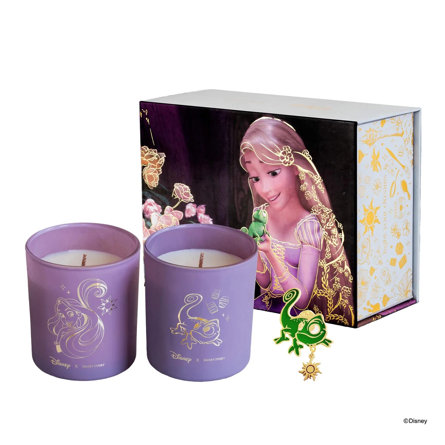 Short Story - Disney Candle Twin Pack Rapunzel & Pascal