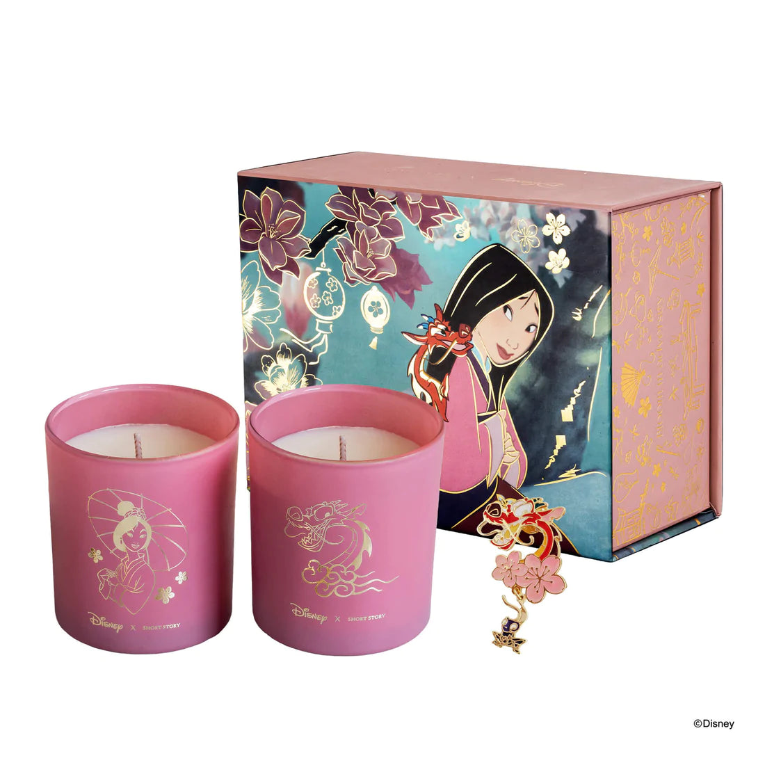 Short Story - Disney Candle Twin Pack Mulan & Mushu