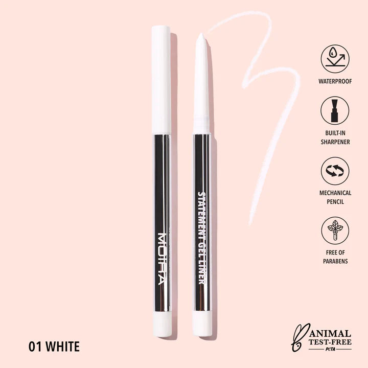 Moira Beauty - Statement Gel Liner White