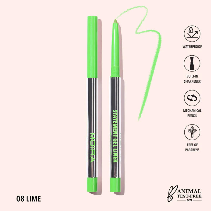 Moira Beauty - Statement Gel Liner Lime