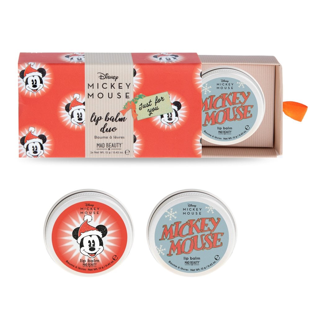 Mad Beauty - Disney Mickey Jingle All The Way Lip Balm Duo