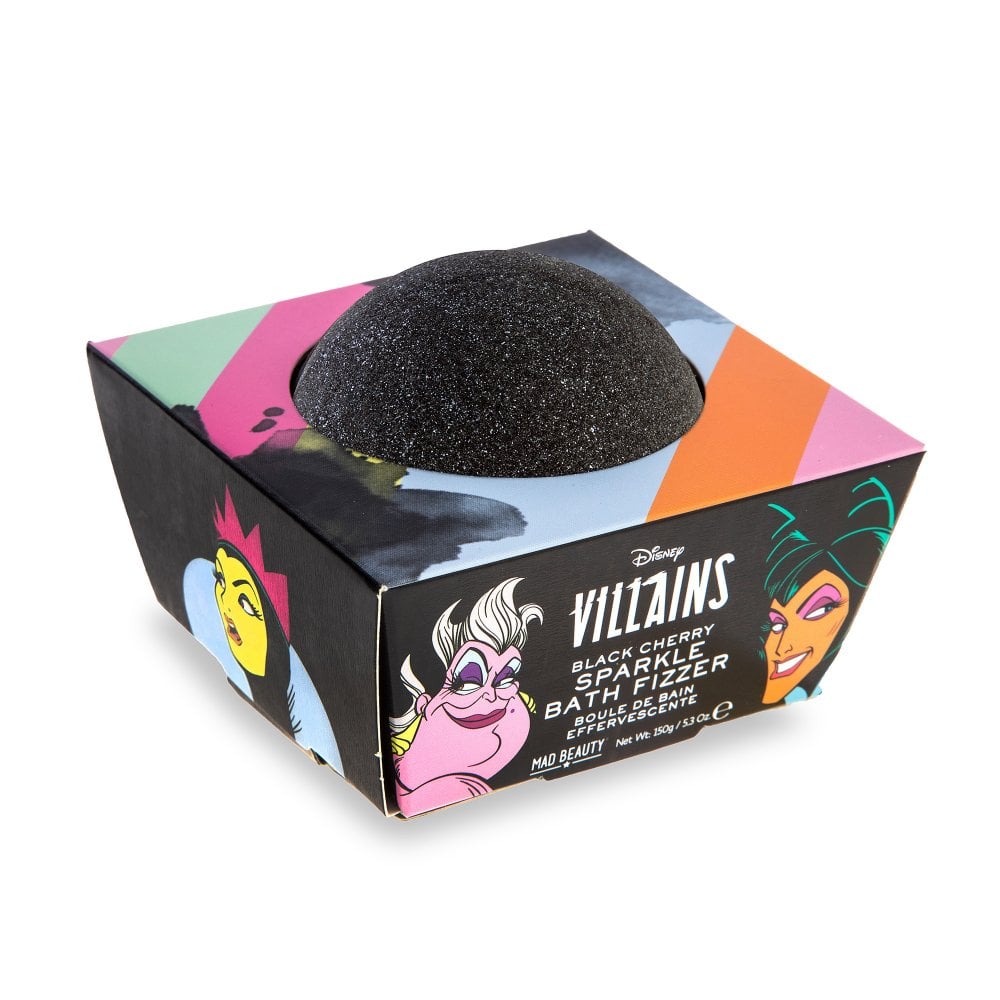 Mad Beauty - Disney Pop Villains Bath Fizzer Black Sparkle