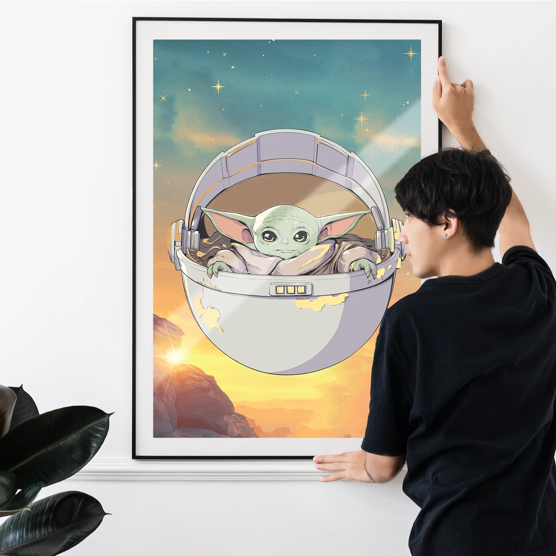 Short Story - Star Wars Poster A1 Grogu