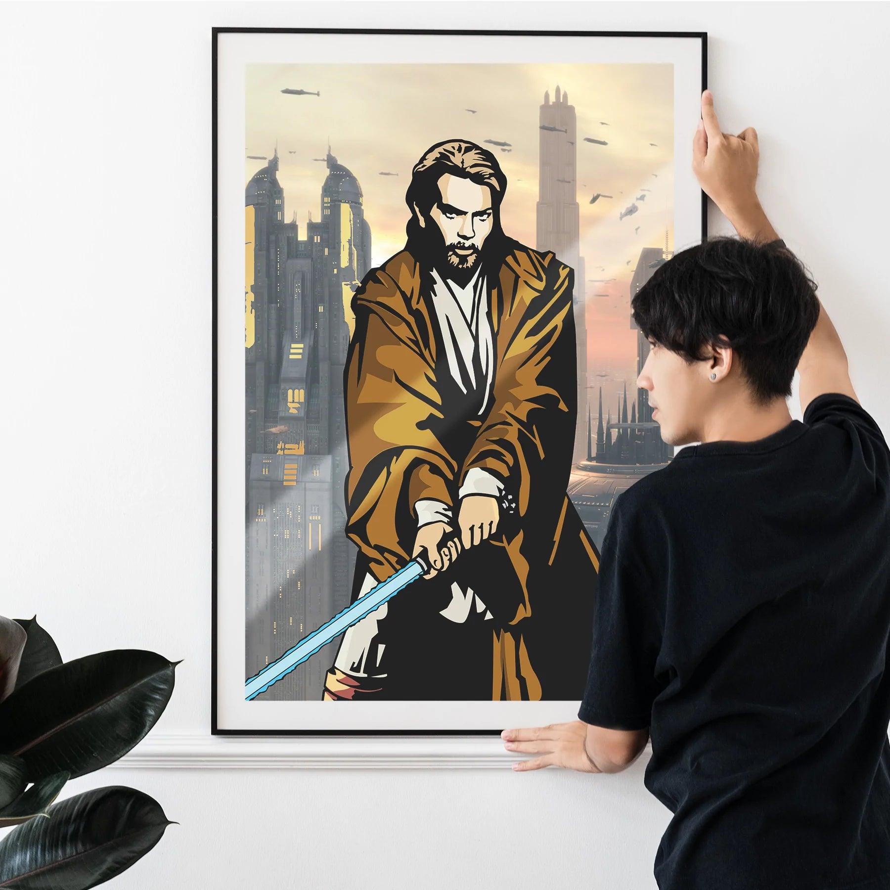 Short Story - Star Wars Poster A1 Obi-Wan Kenobi