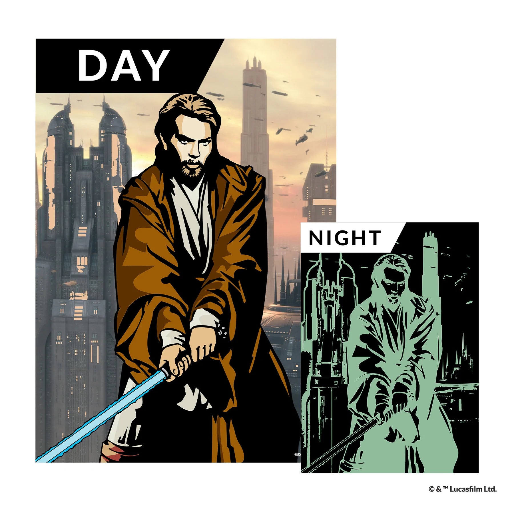 Short Story - Star Wars Poster A1 Obi-Wan Kenobi