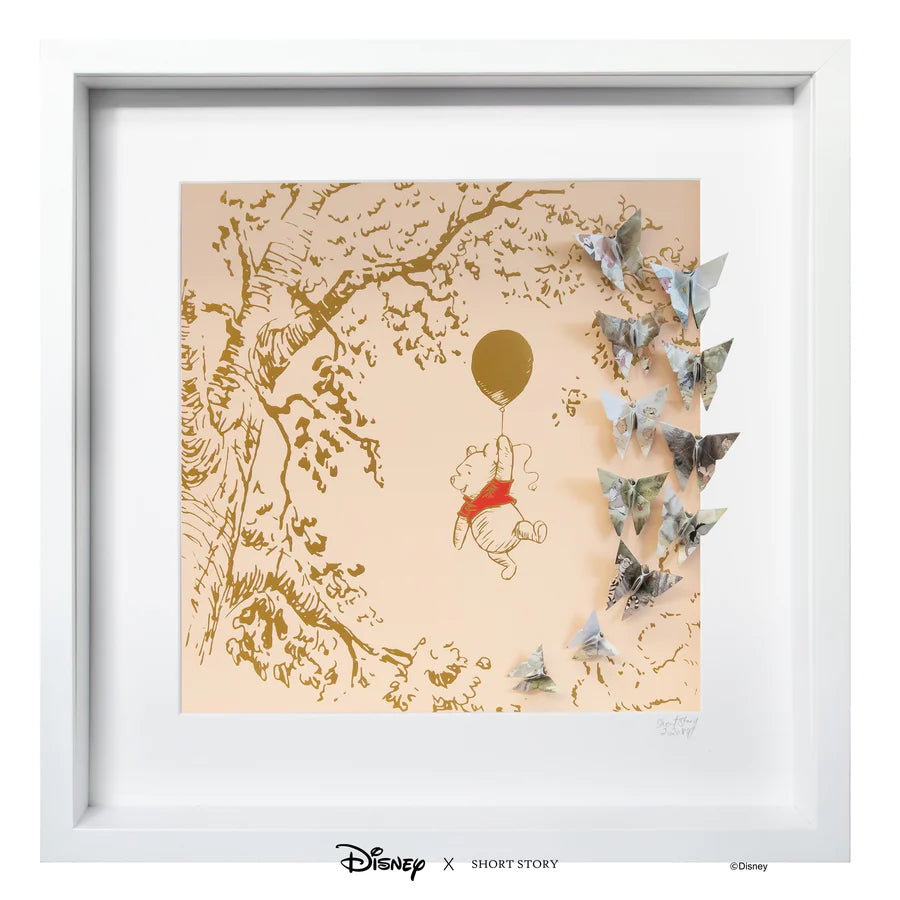 Short Story - Disney Large White Frame Winnie the Pooh