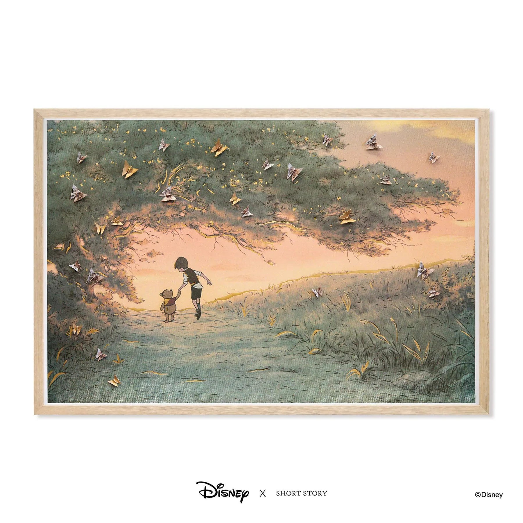 Short Story - Disney Deluxe Natural Frame Winnie the Pooh