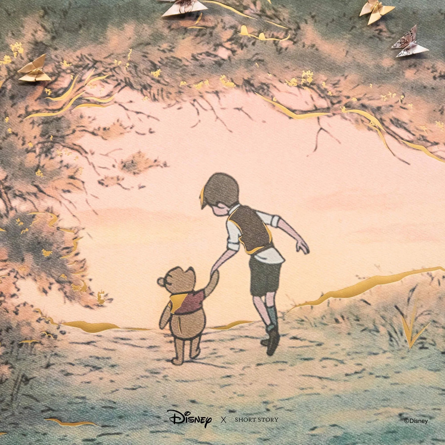 Short Story - Disney Deluxe Natural Frame Winnie the Pooh