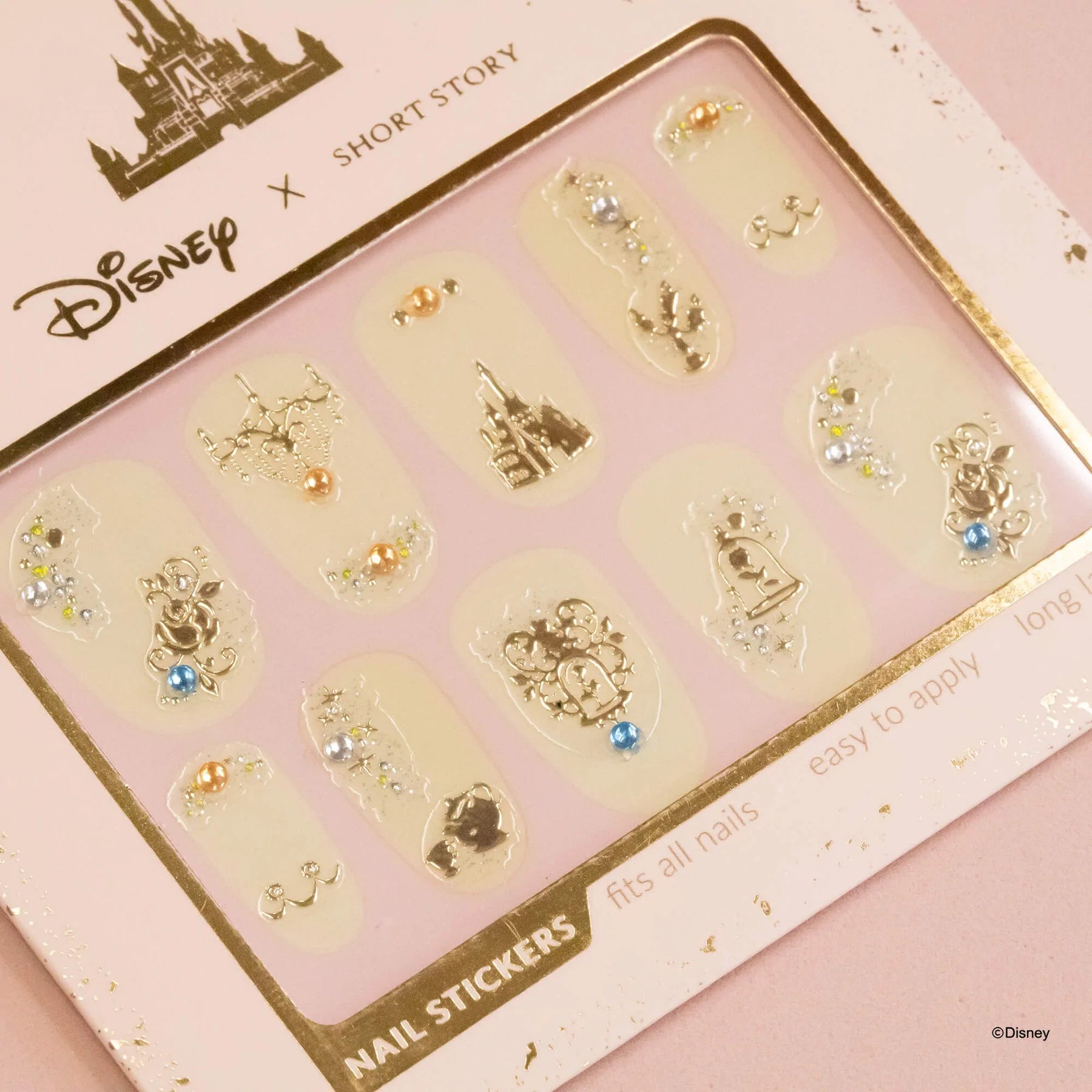 Short Story - Disney Nail Sticker Beauty and the Beast