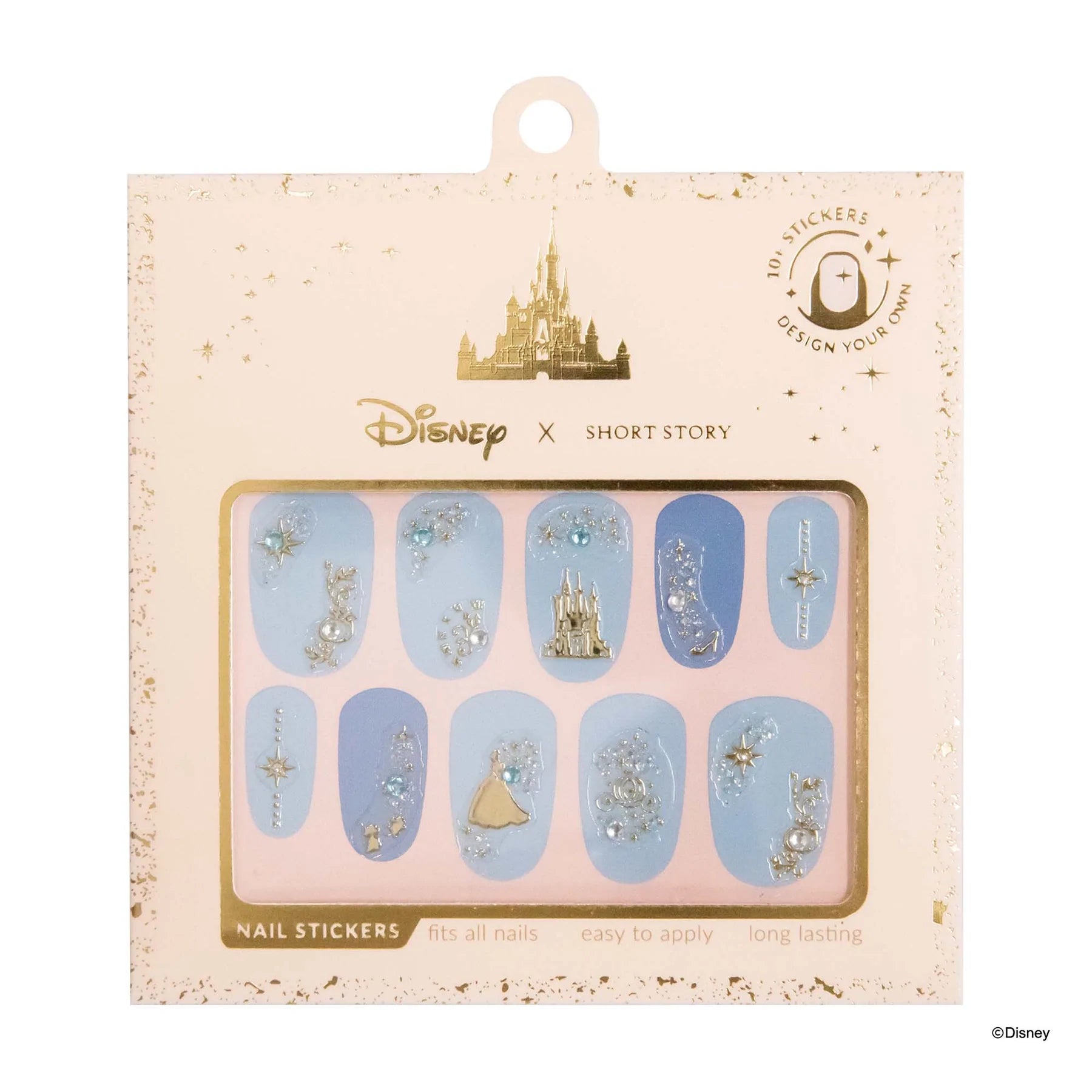 Short Story - Disney Nail Sticker Cinderella