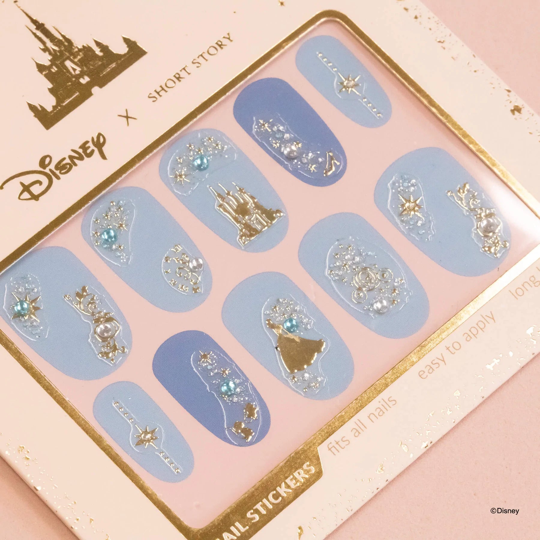 Short Story - Disney Nail Sticker Cinderella