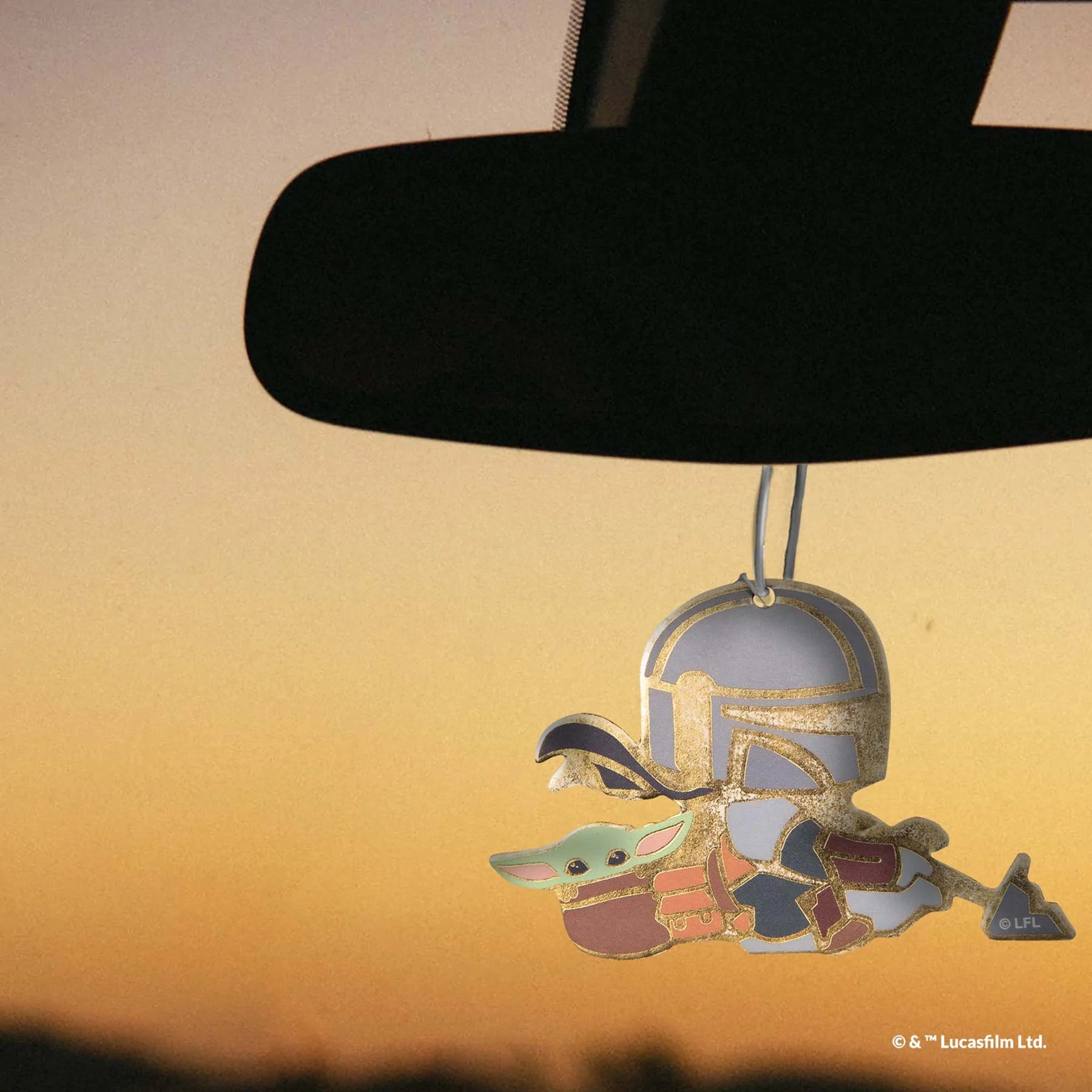 Short Story - Star Wars Car Air Freshener Mandalorian