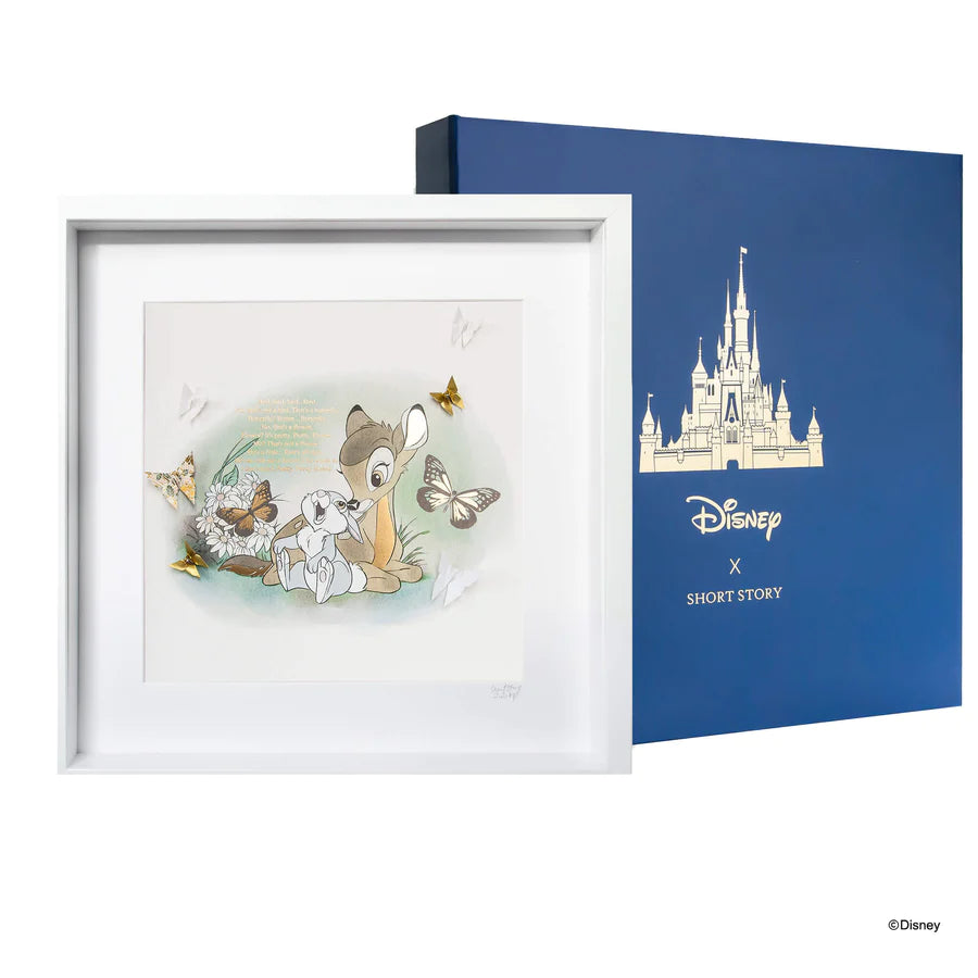 Short Story - Disney Large White Frame Bambi