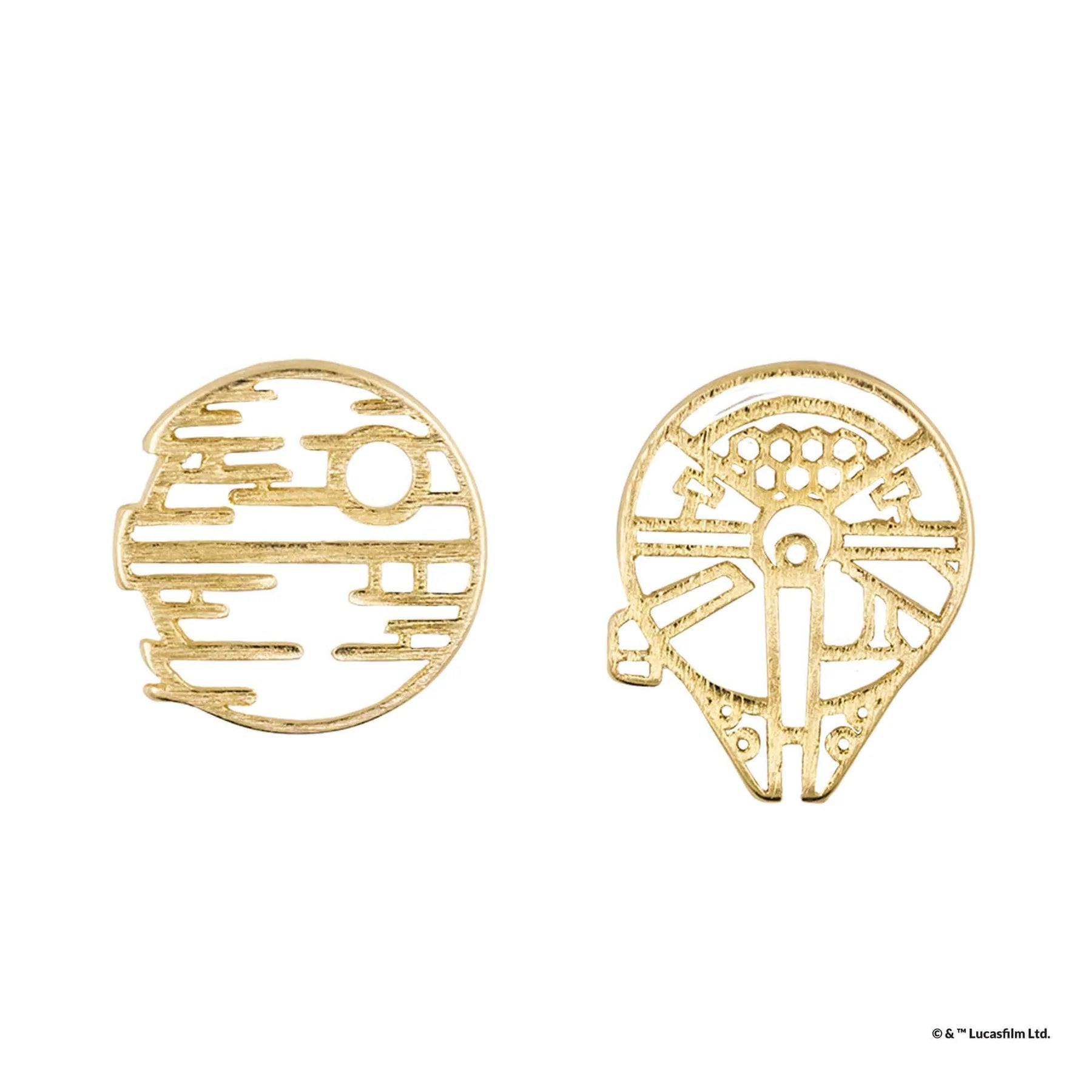 Short Story - Star Wars Earring Death Star Gold